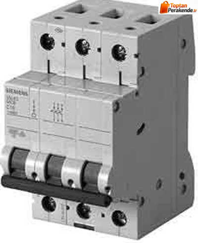 Siemens 5SL6310-7YA 3x10 Amper 6kA C Tipi Otomatik Sigorta